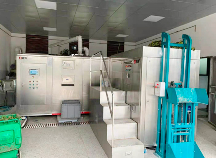 餐厨垃圾处理厂开始调试运营